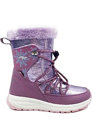 KangaROOS Damen K-Cg Monja Ev Schneestiefel, Grape/Rosewater, 35 EU