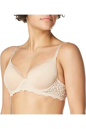 Simone Pérèle Damen Caresse 3D Plunge BH - Beige - 75DD
