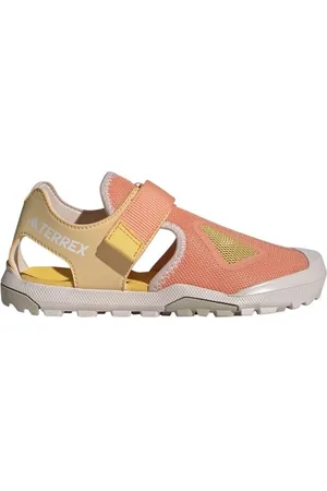adidas Unisex Kinder Terrex Captain Toey 2.0 Sandals, amber tint/semi spark/putty mauve, 36 EU