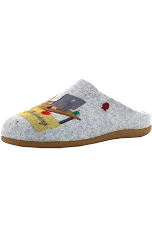HOT POTATOES Hatting, Hausschuh Damen, Gris, 38 EU