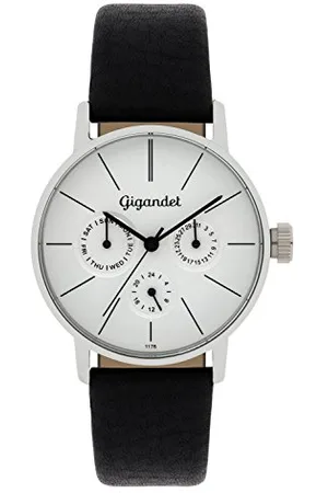 Gigandet Damen Analog Japanisches Quarzwerk Uhr mit Leder Armband AVG38-01