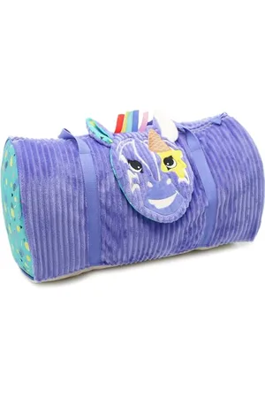 Les Deglingos Les Déglingos - Wochenendtasche für Reisen – Reisen, Baby und Kindergarten – Ideal für Urlaub für Mädchen und Jungen – 48 cm, Violett/Kiprokos das Zebra, 48 x 25 x 25 cm
