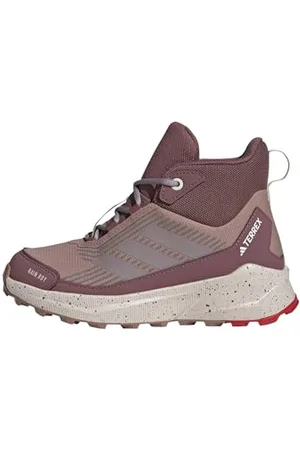 adidas Terrex Trailmaker 2 Mid RAIN.RDY Hiking Shoe Sneaker, warm Clay/preloved fig/Pure Ruby, 25 EU