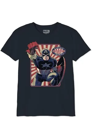 Marvel Jungen Bomarcots172 T-Shirt, , 6 Jahre