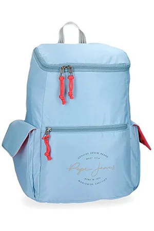 Pepe Jeans Yoga Anpassbarer Rucksack 33x44x19 cms Polyester für 15,6"-Laptop 25.92L