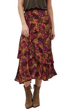 DESIRES Damen Kaysa Rock Braun L