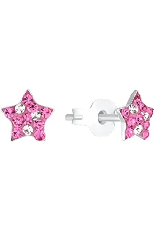Prinzessin Lillifee 925 Sterling Silber Mädchen Kinder Schmuck, mit Preciosa, Multicolor, Stern, Kommt in Schmuck Geschenk Box
