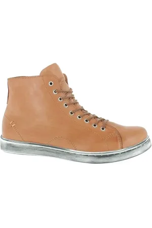 Andrea Conti Damen Schnürboots High Top Leder 0341500, Größe:41 EU, Farbe: