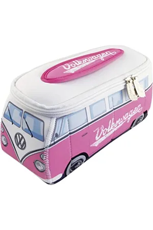 Brisa VW Collection - Volkswagen Neopren Universal-Schmink-Kosmetik-Kultur-Reise-Apotheke-Tasche-Mäppchen-Beutel T1 Bulli Bus ( /Klein)