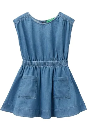 Benetton Mädchen und Mädchen 4ad6cv029 Kleid, , 3XL
