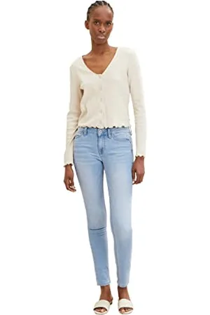 TOM TAILOR Damen Jona Extra Skinny Jeanshose 1031991, , 26W / 34L
