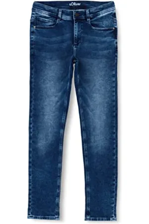 QS by s.Oliver Jungen 2119259 Jeans, Skinny Seattle, BLUE, 146 / BIG
