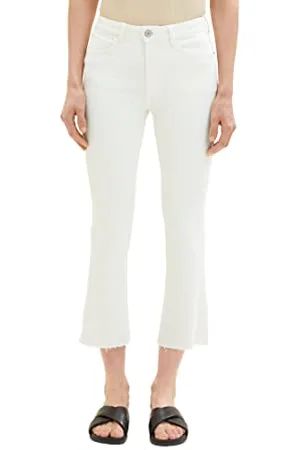 TOM TAILOR Damen 1036724 Kate Flare Jeans, , 31W / 28L
