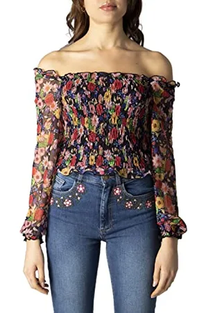 Desigual Womens TS_Ailea T-Shirt, Black, M