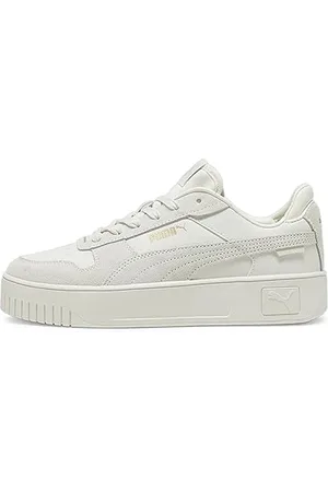 PUMA Damen Carina Street Sd Sneaker, Vapor Gray Vapor Gray Gold, 38 EU