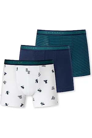 Schiesser Jungen 3 Pack Unterwäsche Boxershorts-95/5 Organic Bio Baumwolle-Größe 140 Boxershorts, , 92 (3er Pack)