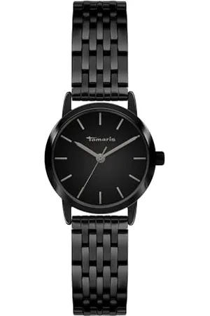 Tamaris Damen Analog Quarz Uhr mit Edelstahl Armband TT-0137-MQ
