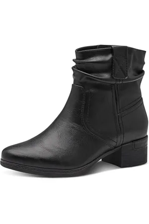 Jana Damen Stiefeletten mit Absatz Vegan Kleiner Absatz, , 37 EU