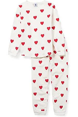 Petit Bateau Mädchen A00fr Pyjama, , 2 Jahre EU
