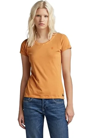 G-Star RAW Damen Eyben Slim V-Neck Top 2.0, , XXS