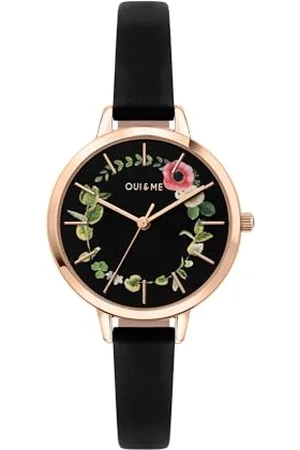 Oui&Me Damenuhr, Petite Fleurette Kollektion, Quarzuhrwerk, 35mm Gehäuse - ME010007