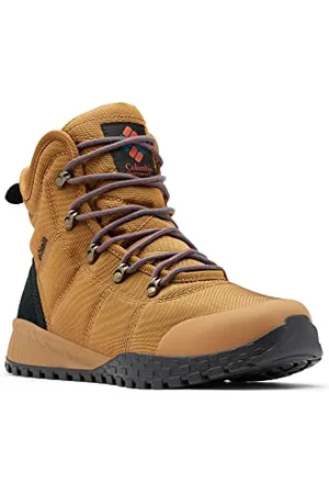 Columbia Fairbanks WP Omni-Heat wasserdichte Schneestiefel für Herren, Braun (Elk x Rusty), 43 EU