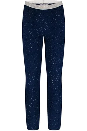 Salt & Pepper Girls Leggings Glitter Ribbon