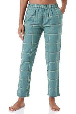 Triumph Damen Mix & Match Tapered Trouser Flannel 01 X Pajama Bottom, , 38 EU