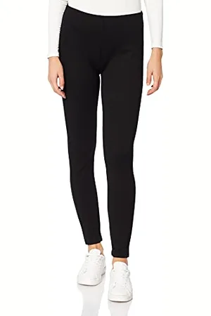 Marc O’ Polo Marc OߴPolo Damen Leggings mit breitem Bund Slim Fit, (Black), XS