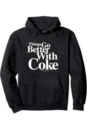 Coca-Cola Coca Cola: Mit Cola läuft es besser Pullover Hoodie