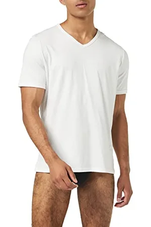Sloggi Herren GO Shirt V-Neck Regular Fit, WHITE, M