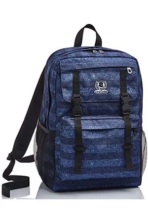 Invicta Zaino Duffy , Stripes, , Doppio Scomparto, Scuola & Tempo Libero