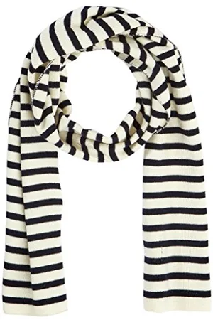Armor.lux Unisex Echarpe Rayée Guidel Mixte Schal, Natur/Schiff, Medium