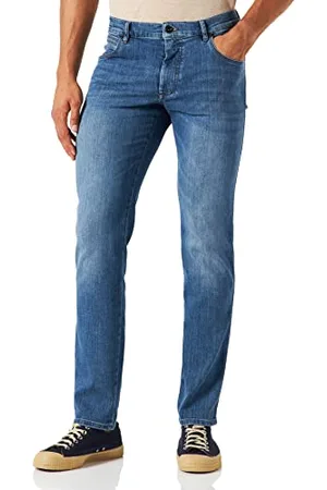 Bugatti Herren 3038d-86676 Straight Jeans, Blau, 36W / 32L EU