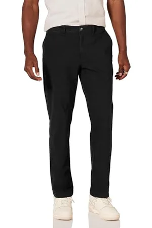 Amazon Herren Legere Stretch-Chinohose mit schmaler Passform, , 30W / 32L