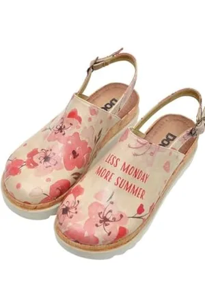 Dogo Damen Akita Keilsandale, Multicolor, 40 EU