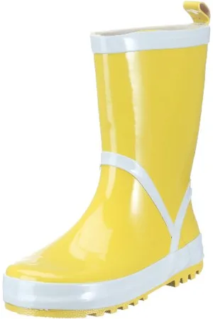 Playshoes Kinder Gummistiefel aus Naturkautschuk, trendige Unisex Regenstiefel mit Reflektoren, , 20/21 EU