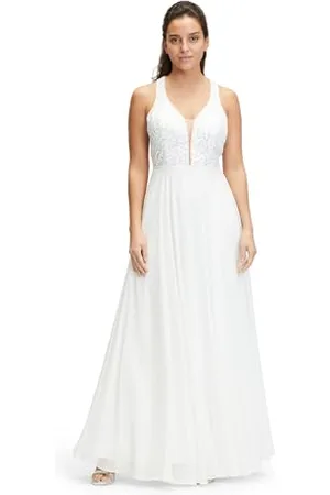 Vera Mont Damen Abendkleid mit Pailletten, , 40