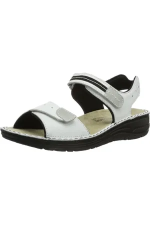 Berkemann Damen Leni Sandalen, Weiß (weiß 101), 41.5 EU