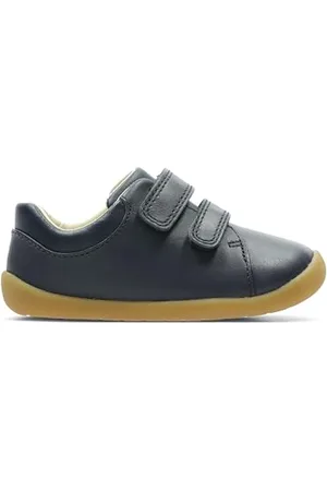 Clarks Mädchen Roamer Craft T Sneaker, Blau , 17.5 EU