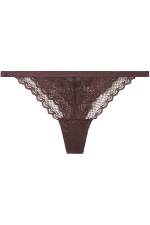 Women secret Damen Maroon lace Tanga Funktionsunterwäsche, , M