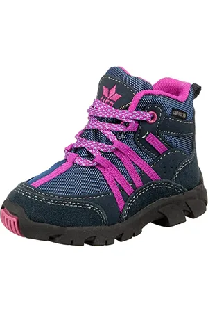 LICO Moritz Tex Mädchen Schneestiefel, Marine/ Pink, 20 EU