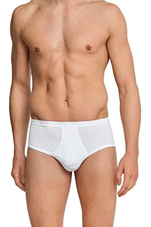 Schiesser Herren Sportslip Mit Eingriff - Original Feinripp Slip, , L EU