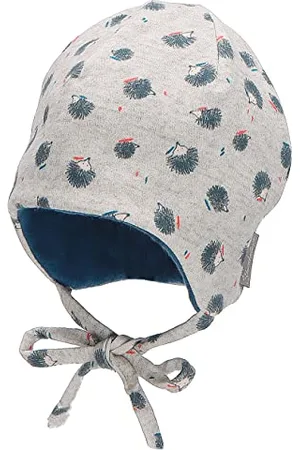 Sterntaler Baby Jungen Beanie Baby Beanie Igel Mütze - Beanie Baby, Kinderbeanie - gefüttert mit Baumwoll Fleece - , 35