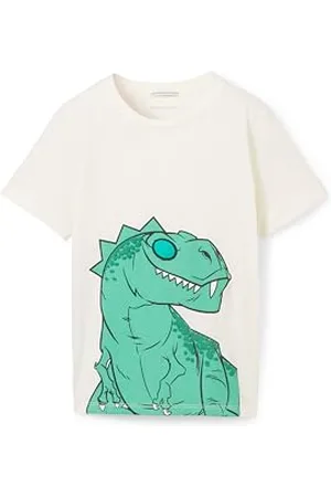 TOM TAILOR Jungen Kinder T-Shirt mit Dino-Print, , 92/98