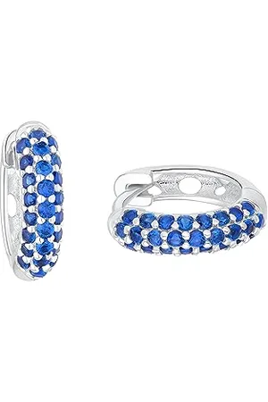 Prinzessin Lillifee Creolen 925 Sterling Silber Mädchen Kinder Ohrschmuck, mit Zirkonia synth., 1,2 cm, Silber, Kommt in Schmuck Geschenk Box, 2037072