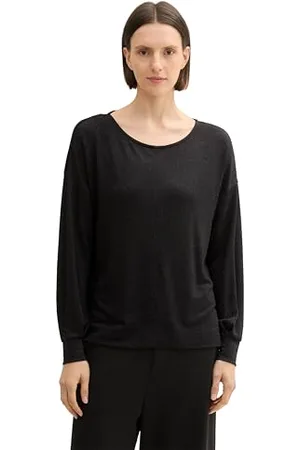 TOM TAILOR Damen Loose Fit Longsleeve, , XL
