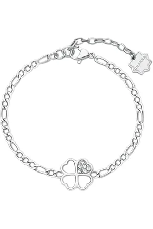 Brosway Armband Frau mit Symbol Kleeblatt aus Edelstahl | Kollektion CHAKRA - BHKB141