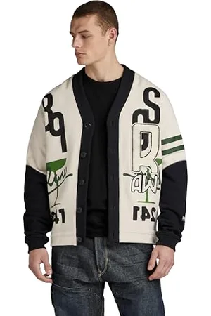 G-Star RAW Herren Holiday Cardigan Sweatshirt, , S
