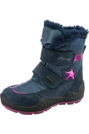 Primigi Girl Winger GTX Snow Boot, Dark Blue, 25 EU